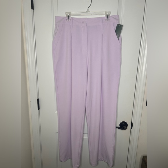 NWT Women’s Light Violet High-Rise Wide Leg Trousers-Wild Fable, Sz.14 - Picture 1 of 16